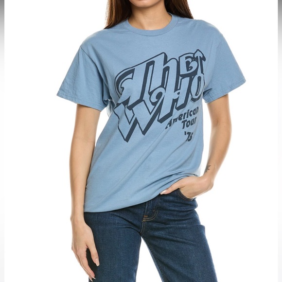 Junk Food The Who American Tour 75 T-Shirt - Picture 1 of 1